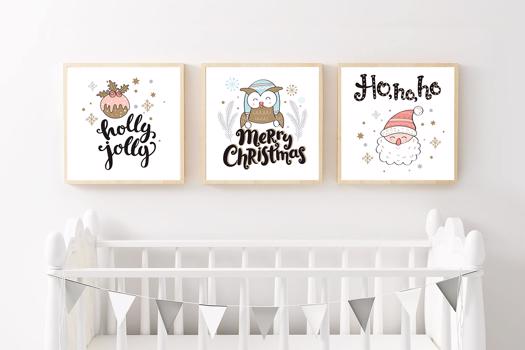 Merry Christmas Set of 3