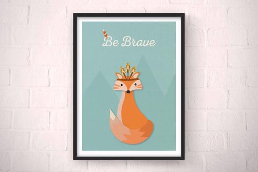 Be Brave Decor